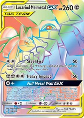 Lucario & Melmetal Tag Team GX - 224/214 - Secret Rare